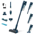 Philips 5000 serijos XC5141/01 belaidis &scaron;luotinis dulkių siurblys, sausas ir &scaron;lapias valymas, cikloninis, be mai&scaron;elio, 0,27 l