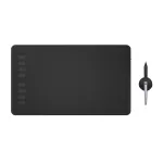 HUION H950P grafinė plan&scaron;etė 5080 LPI 220 x 137 mm USB Juoda