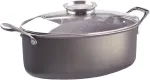 Puodas Pensofal Invictum Professional Ovalus 32 cm su dviem rankenomis ir stikliniu dangčiu