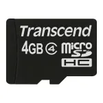 &bdquo;Transcend TS4GUSDC4&ldquo; 4 GB &bdquo;MicroSDHC&ldquo; atminties kortelė