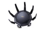 ASUS RT-AX89X AX6000 belaidis mar&scaron;rutizatorius su &bdquo;AiMesh&ldquo; technologija, Ethernet, dviejų juostų (2,4 GHz / 5 GHz), juodas