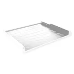 Rack lentyna ROLINE 19 colių 1U 400 T pilka 15 kg keliamoji galia