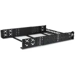 StarTech.com 2U fiksuoti 19 colių universalūs reguliuojamo gylio serverio stovo bėgiai