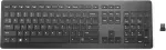 HP Wireless Premium Keyboard pilno dydžio belaidė membraninė klaviatūra juoda
