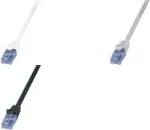 Tinklo kabelis LogiLink CP3091U RJ-45 Cat6a 10 m Baltas