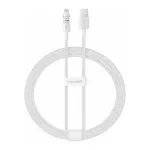 Įkrovimo laidas Baseus USB &ndash; Lightning 1 m 2,4 A baltas