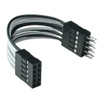 InLine USB vidinis prailginimas 2x 5 kontaktų ki&scaron;tukas / lizdas tiesus, 0,05 m