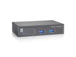 LevelOne 16 prievadų Fast Ethernet PoE komutatorius, 90 W