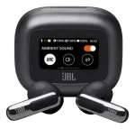 JBL Live Flex 3 Belaidės ausinės Į ausį Skambučiai/Muzika/Sportas/Kasdien naudojimas Juoda