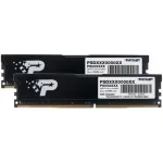 Patriot Signature Line PSD416G3200K 16 GB (2x 8 GB) DDR4-3200 Dual-Kit atminties rinkinys, juodas