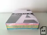 Spalvotas popierius Double A, 80 g/m&sup2;, A4, 500 lapų, Rainbow 3, 5 spalvų