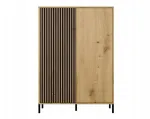 KAMARO 2DD plonas/GŁ ąžuolas ARTISAN DISPLAY CABINET
