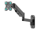 Sieninis monitoriaus laikiklis ONKRON G150-B 34 colių (86,4 cm) ekranams, VESA 75x75&ndash;100x100, iki 8 kg, pakreipimas &plusmn;35&deg;, auk&scaron;čio reguliavimas, juodas