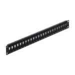 Patch panel DeLOCK 43340 19 inch 24 prievadų su sukamaisiais Keystone lizdais