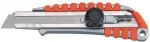 MAUL Cutter Professional Plus, 18 mm, gumuota rankenos zona, nerūdijančio plieno peilis (77618-09)