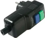 Apsauginis ki&scaron;tukas AS Schwabe 45209 montavimui, vaikams saugus elektros lizdo adapteris