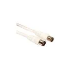Wentronic Goobay anteninis jungiamasis kabelis, baltas, 10 m - IEC/Coax ki&scaron;tukas IEC/Koax lizdas (11514)