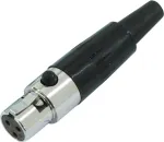 Mini XLR adapteris Omnitronic 30200125 &ndash; Mini XLR į XLR adapteris, jungtis