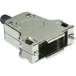 Harting D-SUB korpusas 9 kontaktų Metalinis 180&deg; sidabrinis 09 67 009 0344