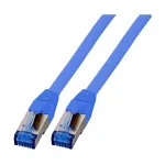 EFB-Elektronik RJ45 jungiamasis kabelis Cat.6A S/FTP TPECat.7 superflex mėlynas 1m