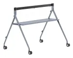 Grindinis stovas Yealink MB-FS-P750T Sidabrinis su Padėklu, skirtas MeetingBoard Pro 75 colių