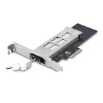 StarTech.com M.2 NVMe SSD į PCIe x4 mobilus krep&scaron;elis/backplane su i&scaron;imamu dėklu PCI Express lizdui, beįrankis montavimas, PCIe 4.0/3.0 kar&scaron;tas keitimas, raktų užraktas - 2 raktai