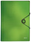 Leitz Project File Solid PP, A4, polipropilenas (PP), žalia, 250 lapų, 80 g/m&sup2;, elastinė juosta