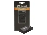 Duracell USB skaitmeninio fotoaparato baterijų kroviklis, FujiFilm NP48, NP-50, Pentax D-LI68, Kodak KLIC-7004, juodas, 5 V