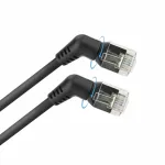 ACT DD1903 tinklo kabelis Cat6 U/FTP (STP) juodas, 3 m, RJ-45 į RJ-45, paauksuoti kontaktai
