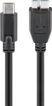 Wentronic goobay USB laidas - Micro-USB B (ki&scaron;tukas) į USB-C (ki&scaron;tukas) - USB 3.1 - 60 cm - reversinis C ki&scaron;tukas (67995)