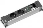 Bachmann 916.0514 Ilginamasis laidas 0,2 m 2 AC i&scaron;ėjimai Vidaus juodas - sidabrinis (916.0514)