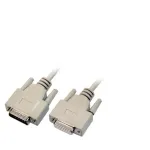 Serijinis kabelis EFB Elektronik K5129.5 5 m D-Sub 15 smėlio spalvos