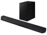 Samsung HW-Q600H 3.1.2 kanalų garso juosta su belaidžiu žemų dažnių garsiakalbiu, Dolby Atmos, DTS:X, Bluetooth, juoda