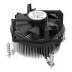 Akasa AK-CC6620BP01 žemo profilio CPU au&scaron;intuvas, Intel LGA1700 ir LGA1851 - 90 mm