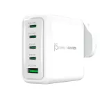 J5CREATE 100W GaN USB-C 5-Port Charger