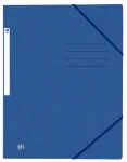 Hamelin TOP FILE+ Kampinis segtuvas su elastine juostele A4 3 atvartai Mėlyna 400116324