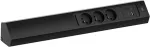 Bachmann CASIA 2 932.107 3x Schuko ki&scaron;tukinis lizdas su 1x USB-A ir 1x USB-C įkrovimu 22W juoda