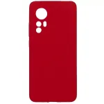 Evelatus Xiaomi 12/12X Premium Soft Touch Silicone Case Red