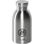 24Bottles Clima Bottle Brushed Steel 330 ml