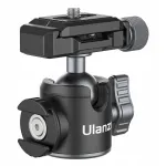 Ulanzi U-80L 3D rutulinė galvutė su Arca-Swiss greito atleidimo plok&scaron;tele, 20 kg apkrova, 360&deg; panoraminis sukimasis, juoda