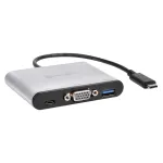 SilverStone SST-EP06C USB 3.1 Type-C į VGA / USB Type-C / USB Type-A adapteris-&scaron;akotuvas