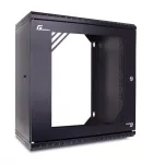 GETFORT ECO v3 19 inch 12U 520x450 Sieninis Montažinis Spintos Rėmas Juodas