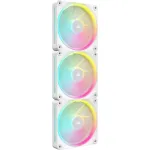 CORSAIR iCUE LINK LX120 RGB 120 mm PWM ventiliatorių rinkinys pradedantiesiems - Baltas