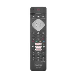 SAVIO RC-16 universalus IR belaidis nuotolinio valdymo pultas TV imtuvui / priedėliui, 20 įrenginių, 10 m atstumas, juodas