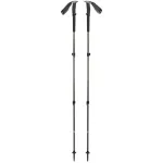 Trekking lazdos Trail, Fitness Device juoda/alyvuogių žalia, 1 pora, 100-140 cm