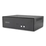 StarTech.com CK4-HP202C 2 prievadų dviejų monitorių saugus KVM perjungiklis, HDMI/DisplayPort, 4K 60Hz, NIAP 4.0
