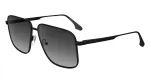 Victoria Beckham VB243S Moteri&scaron;ki akiniai nuo saulės, blizgaus juodo rėmelio, pilki lę&scaron;iai, 57/13/140 mm