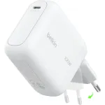 Belkin BoostCharge 100W GaN USB-C sieninis įkroviklis, baltas