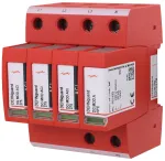 DEHNguard DG M TNS ACI 275 FM 2 tipo apsaugos nuo vir&scaron;įtampių įtaisas, 4 polių, 275V