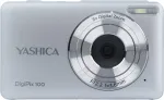 Yashica DigiPix 100 kompakti&scaron;kas skaitmeninis fotoaparatas, 8 MP, 2,4 colio IPS ekranas, sidabrinis (YAS-DG100PP-SV)